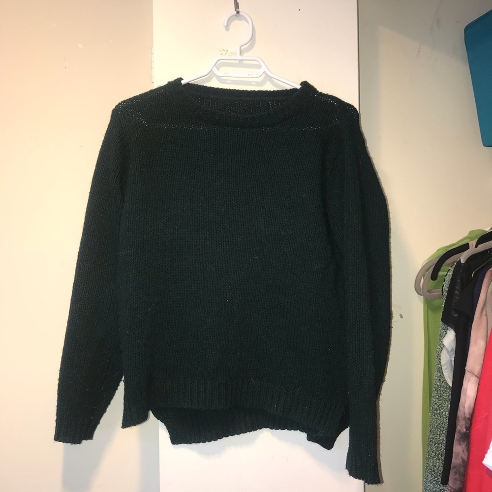 Brandy Melville green knit sweater